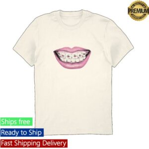 Guster Merch Store Teeth Tee Black