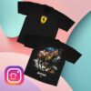 Fuerza Regida Merch Store Burrari Black Tshirt