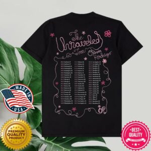 Olivia Rodrigo Merch Store The Unraveled Tour T-Shirt