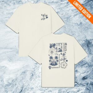 Mancity Shop Merch Store Manchester City Summer Graphic T-Shirt