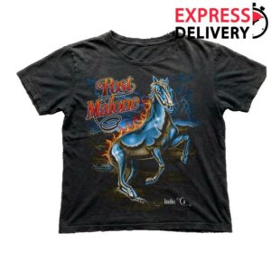 Post Malone Merch Store Chrome Horse T-Shirt