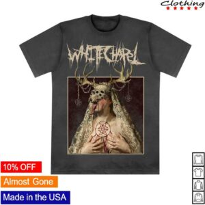 Whitechapel Merch Store Silver Tongue Pepper T-Shirt