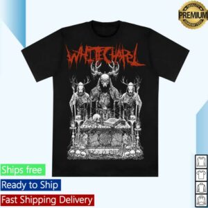 Whitechapel Merch Store Cult Altar Black T-Shirt