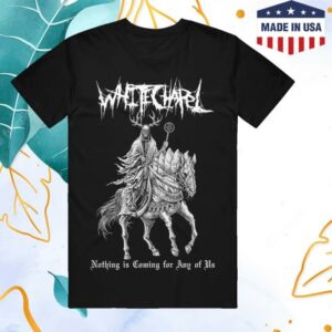 Whitechapel Merch Store Horse Black T-Shirt