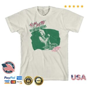 Tom Petty Merch Store Live At The Paradise Rock Club 1978 Tee