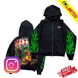 Warren Lotas Merch Store Mariachi Bling Zip Up Hoodie