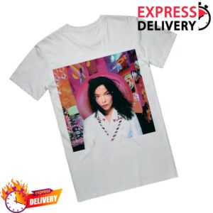 Bjork Store Merch Official Post T-Shirt