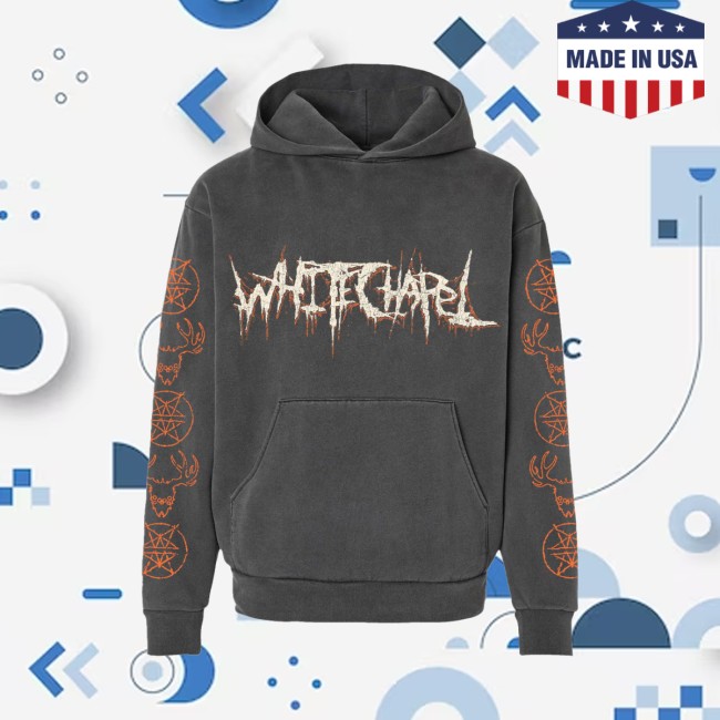 Whitechapel Store Merch Bloodlines Pigment Black Pullover