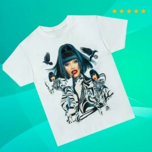 Cardi B Store Merch Crows Photo Tee