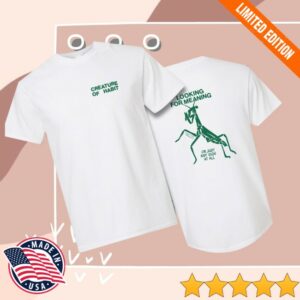 Courtney Barnett Store Merch Creature Of Habit Looking For Meaning Or Just Any Sign At All Shirt
