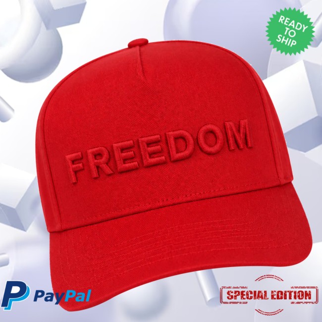 Tpusa Merch Store Freedom Red Trucker Hat