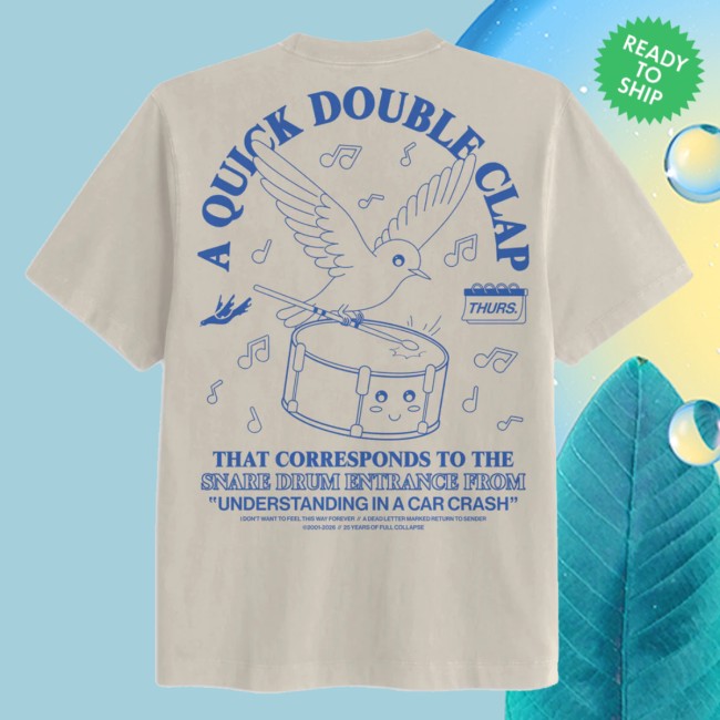 Thursday Merch Store Quick Double Clap Tee