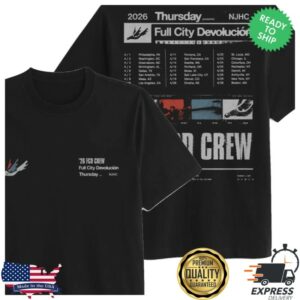 Thursday Merch Store Fcd Dates Tee
