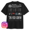 Thursday Merch Store Fcd Dates Tee