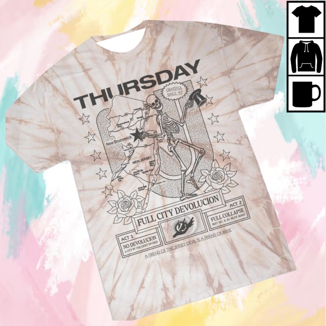 Thursday Merch Store Gdnj Tye