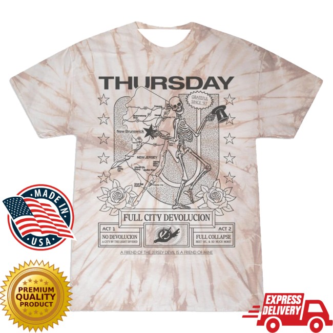 Thursday Merch Store Gdnj Tye
