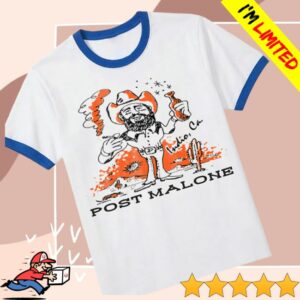 Post Malone Official Shop Store Merch Cartoon Ringer T-Shirt