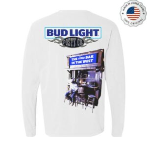 Post Malone Official Shop Store Merch Posty Co X Bud Light Longsleeve