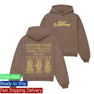 Bailey Zimmerman Merch Store Bz Dnsr 2026 Tour Clay Pullover Hoodie