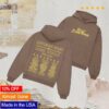 Bailey Zimmerman Merch Store Bz Dnsr 2026 Tour Clay Pullover Hoodie