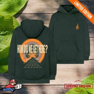 Louis Tomlinson Merch Store How Did We Get Here Uk Eu Tour Black Hoodie