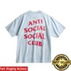 Anti Social Social Club Store Merch Sfts Tee