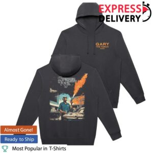 Stephen Wilson Jr Merch Store Gary Torch Tour Smoke Grey Pullover Hoodie