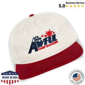 Top Dawg Entertainment Store Merch Isaiah Rashad – Awful Camp Souvenir Hat (Red)