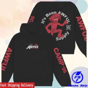 Top Dawg Entertainment Store Merch Isaiah Rashad – Awful Camp Souvenir Hoodie