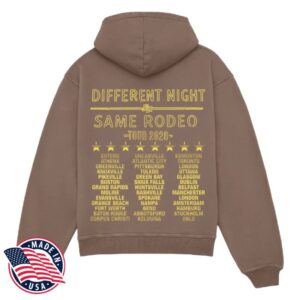 Bailey Zimmerman Store Merch Bz Dnsr 2026 Tour Clay Pullover Hoodie