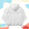 Bloody Sunday Store Merch I Voted Hoodie [White]