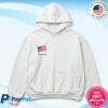 Bloody Sunday Store Merch I Voted Hoodie [White]