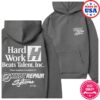 Hwbt Store Merch Shop Repair Systems Oversized Hoodie - Charcoal