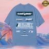 Hwbt Store Merch Shop Sport Performance Oversized T-Shirt - Blue Dusk