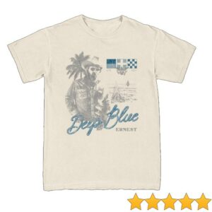 Ernest Merch Store Deep Blue Tee