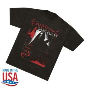 Evanescence Store Merch Mixed Color Sanctuary Tee