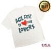 Acl Music Festival Store Merch Acl Fest Is For Lovers Tee