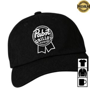 Pabst Blue Ribbon Store Merch Grillos X Pbr Pickle Beer Hat