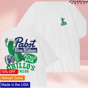Pabst Blue Ribbon Store Merch Grillo’s X Pbr Pickle Beer Tee