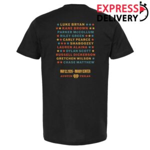 Iheart Store Merch Iheartcountry Festival 2026 Poster T-Shirt