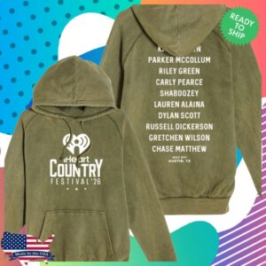 Iheart Store Merch Iheartcountry Festival 2026 Lineup Pullover Hoodie