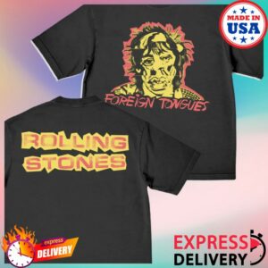 The Rolling Stones Store Merch Foreign Tongues T-Shirt