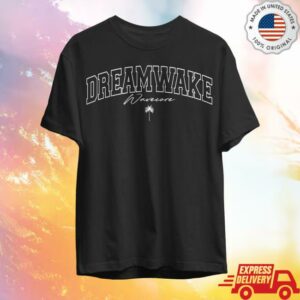Dreamwake Merch Store Wavecore Varsity T-Shirt