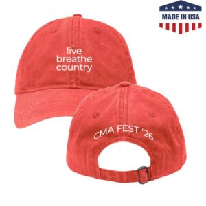 Cma World Merch Store Cma Fest 2026 Live Breathe Country Hat