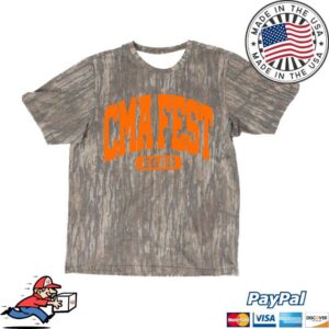 Cma World Merch Store Cma Fest 2026 Camo Tee