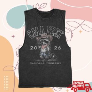 Cma World Merch Store Cma Fest 2026 Raccoon Tank