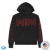 Motionless In White Store Merch Decades Zip Up Hoodie (Black)
