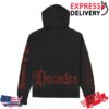 Motionless In White Store Merch Decades Zip Up Hoodie (Black)