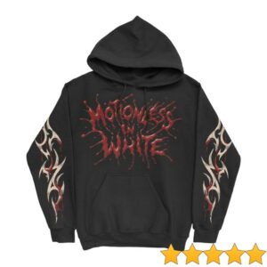 Motionless In White Store Merch Let The Blood Spill Pullover Hoodie (Black)