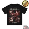 Motionless In White Store Merch Torn By Time Collage T-Shirt (Black)